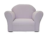 KEET Roundy Rocking Kid's Chair Gingham, Lavender
