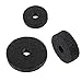 SelfTek 21 Pcs Cymbal Replacement Accessories, Cymbal Stand Felts Drum Cymbal Felt Pads, Cymbal Felts Hi-Hat Clutch Felt Hi Hat Cup, Washer, Sleeves and Base Wing Nuts Replacement for Drum Set