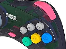 Retro-Bit Official Sega Saturn USB Controller Pad