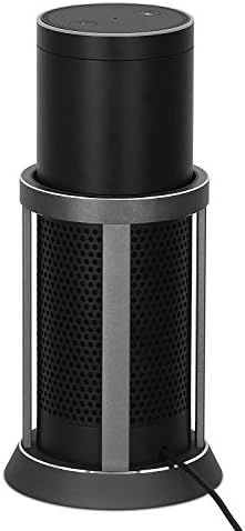 Aluminum speaker Stand For Amazon Echo Alexa Speaker Stand Holder Mount Stand Dock.Enhanced Strength and Stability to Protect Echo Alexa Boom Speaker(Space Gray)