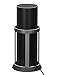 Aluminum speaker Stand For Amazon Echo Alexa Speaker Stand Holder Mount Stand Dock.Enhanced Strength and Stability to Protect Echo Alexa Boom Speaker(Space Gray)