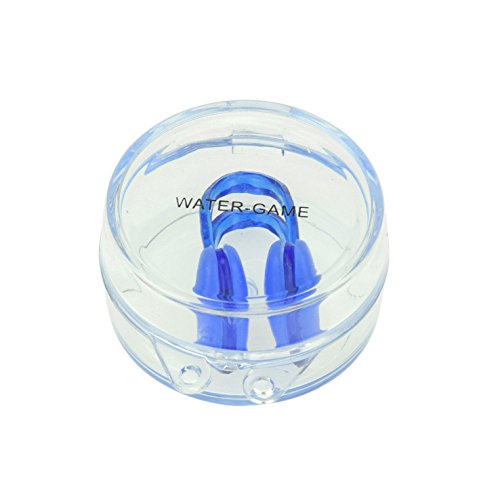 Forestfish Silicone Swimming Nose Clip for Adults,Kids or swim Beginner Beige