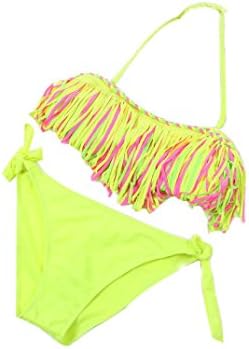 ARINLA 2018 Summer 2PCS Baby Girls Swimwear Tassel Child Swimsuit Bikini Set