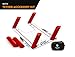 Top Tier Golf Pure Strike - Golf Training Aid with Six [6] Strike Poles, Bag and Accessories Kit! - Golf Swing Trainer, Slice Corrector and Speed Training - Golf Gifts for Men