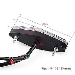12V Universal 15 LED Motorcycle Rear Tail Light