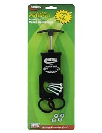 Cuerpo de válvula de desechos Valterra T1001VP Bladex de 1 1 2 pulgadas, Negro