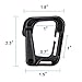 BOOSTEADY Multipurpose D-Ring Locking Hanging Hook Tactical Link Snap Keychain with Zippered Pouch for Molle Webbing