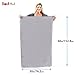 Bodi Towel Quick-Dry Lightweight Super-Absorbent Large Microfiber Towel, Grey, 130cm x 80cm