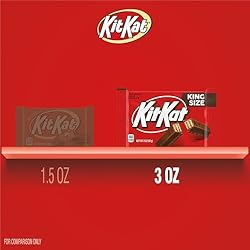 KIT KAT King Size Wafer Bars, 3 Ounce