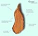 Crumps Naturals Sweet Potato Chews 612g/21.6oz