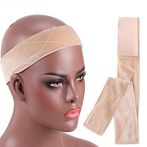No-slip Comfort Velvet Adjustable Wig Grip Band Flexible Scarf Hair Headband For Women (beige) No-slip Comfort Velvet Adjustable Wig Grip Band Flexible Scarf Hair Headband For Women (beige)