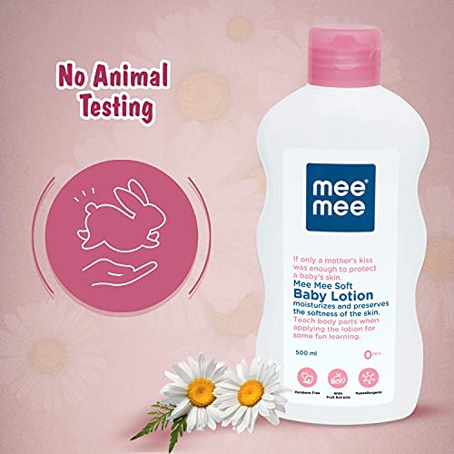 Mee Mee Nourishing Baby Lotion infused with Chamomile and Fruit