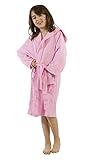 Cotton Waffle Hooded Kid's Robe
