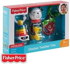 fisher price clacker teether trio