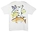 Guy Harvey Inshore Collage T-Shirt - White - 2XL