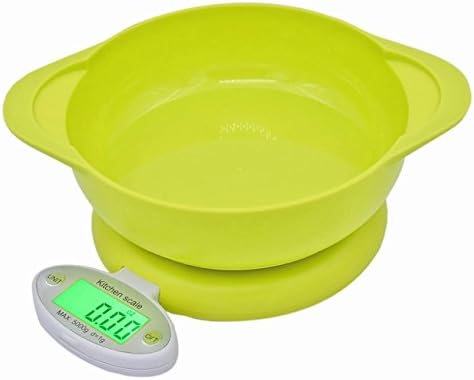 TBBSC Digital Kitchen Food Scale, Multifunction Baking Cooking Smart Weigh Scale with Bowl 11lb 5kg