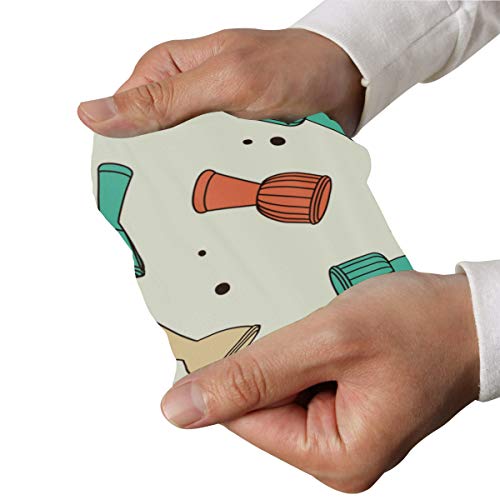 NQEONR Sports Athletic Arm Sleeve Drumming Instrument Band Art Popular Print Compression Sleeves Arm Warmer Moisture Wicking Uv Protection for Youth Adult Outdoor Sunblock Protective Gloves Sleeves