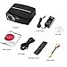 Laptop Projector, Yaufey Digital Video Projector Support 1080P for Home Cinema TV Laptop Game iPhone Android Smartphone with HDMI Cable (2018 Upgraded Version)