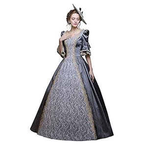 KEMAO Victoriaanse Rococo jurk Inspiratie Maiden Kostuum Middeleeuwse Jurk 18e Eeuw Renaissance Jurk