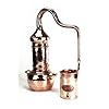 CopperGarden Essence Distilleerketel 0,5 liter Handgesmeed