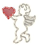 Impact Innovations Lighted Window Decoration, Cupid