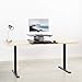 VIVO Small Height Adjustable 24 inch Standing Desk Converter, Sit Stand Tabletop Monitor Riser Ergonomic Workstation (DESK-V011G)