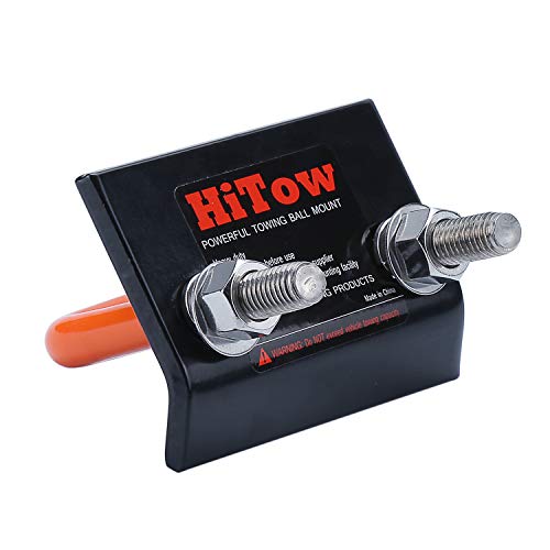 HiTow Trailer Hitch Tightener Anti-Rattle Stabilizer 2" & 1.25" Hitch, Rubber-Coated No Rattle Noise, Corrosion Resistant