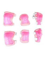 Sports: Physport 6 pcs Child Protective Gear Set Cycling Knee Pads and Elbow Pads with Wrist Guards - JUMPING