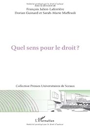 Quel sens pour le droit ?