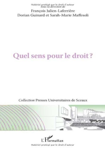 Quel sens pour le droit ?