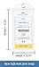 Shiptags, Cruise Luggage Tags w/ Zip Seal & Steel Loops, Baggage Document Holder (8 Pack)