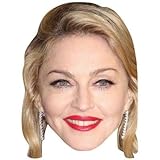 Madonna Celebrity Mask, Cardboard Face and Fancy Dress Mask