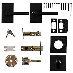 Berlin Modisch Entry Lever Door Handle and Single