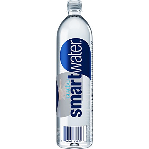 image for smartwater vapor distilled premium water bottle, 1 Liter