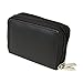 Alpine Swiss Womens Accordion Organizer Wallet Leather Credit Card Case ID,Black,One Size