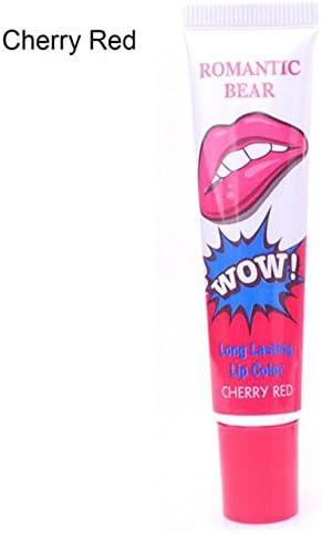 New Brand Easy Peel Off Long Lasting Lip Gloss Mask Waterproof Makeup Tattoo Matte Tint Lip Gloss Lipstick Women Balm Cosmetic (cherry red)