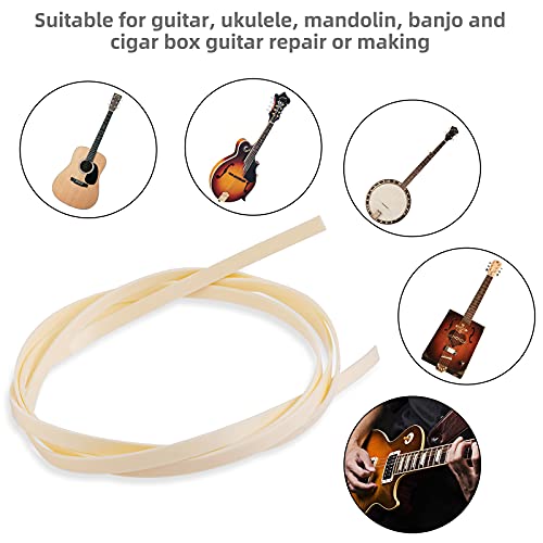 Guitar Binding Plastic Purfling Strip 1650x7x1.5mm ABS Guitar Strips