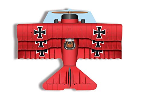 37 Inch Red Baron Flying Aces Poly Airplane Kite