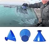 BabiQ Scrape A Round Ice Scraper, Magic Cone-Shaped