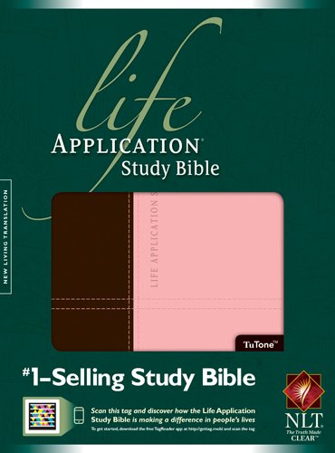 NLT Life Application Study Bible, Second Edition, TuTone (Red Letter, LeatherLike, Dark Brown/Pink) NLT Life Application Study Bible, Second Edition, TuTone (Red Letter, LeatherLike, Dark Brown/Pink)