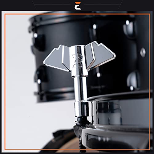 EHWD Standard Drum Throne NE2 | Schlagzeughocker Mit Memory-Schaum | Höhenverstellbar 45,7–55,9 Cm