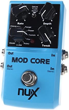 NUX MOD Core Guitar Effect Pedal 8 Modulation Effects Preset Tone Lock