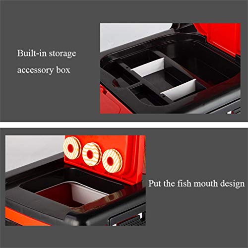 BYDBNR Angelkasten, Multifunktions-Fischereikasten Fanggeräte Zubehör Aufbewahrungsbox – Bild 6