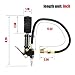 ATsafe Digital Tire Inflator with Pressure Gauge and Back Night LED Light - Heavy Duty Auto Air Inflating Gun with Valve Extender and Core Remover, 200 PSI