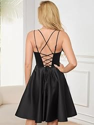 GOOSPRAN Homecoming Dresses for Teens Knee Length