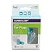 NEW! Super Sleep Comfort Foam Ear Plugs - 10 Pair + Carrying Case-Special Length for Sleeping on Your Side (Blue)