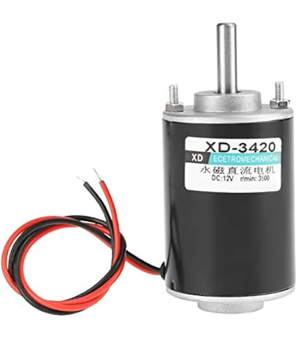 Moteur De Ventilateur 12V Double Arbre - Pièce Neuve Compatible Allis Chalmers, Case/IH, Gleaner Hesston