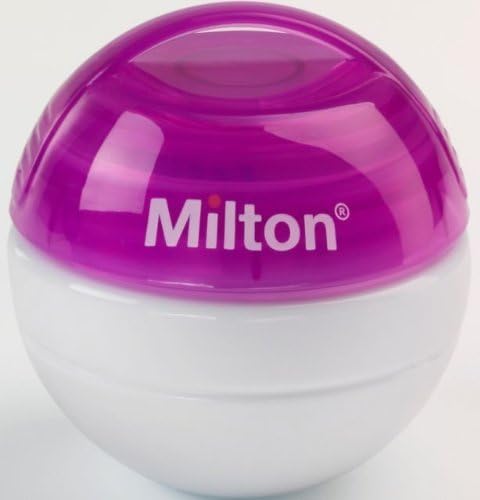 New Kid MILTON New Mini Baby Soother Teat Dummy Steriliser with 10 FREE Tablets - Purple by kids baby