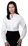 Tri-Mountain Echo Long Sleeve Oxford Shirt, M, White