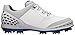 ECCO Men's Cage Golf Shoe, White/Royal, 44 EU/10-10.5 M US
